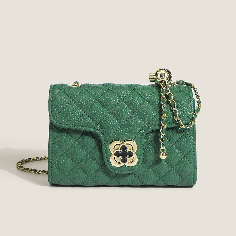 Women’s Vegan Quilted Textured Flap Crossbody Bags image