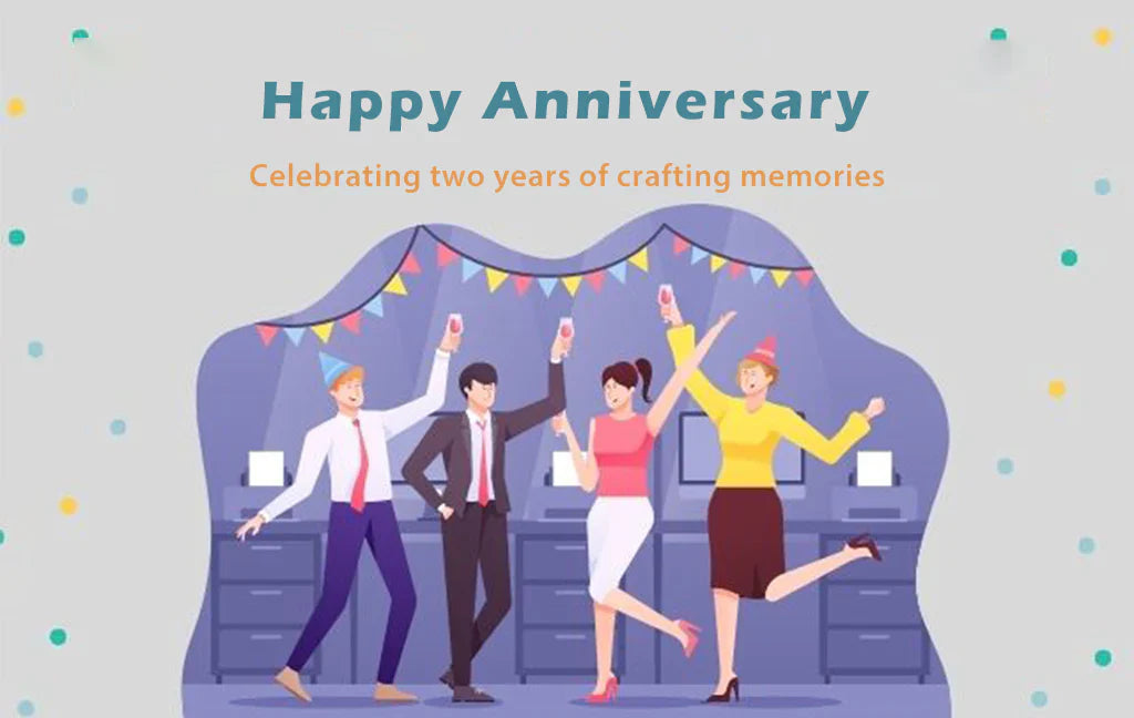 Celebrating Two Years of Crafting Memories: Join Our Anniversary Sale!
