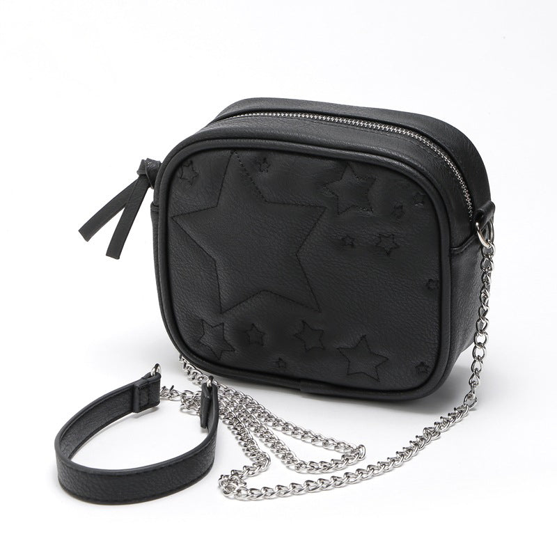 Women’s Stars Quilted Crossbody Bags in Vegan Leather image 2