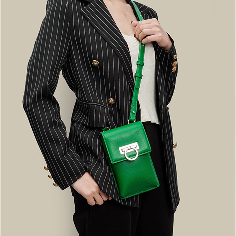 Women’s Mini Waist Crossbody Bags in Vegan Leather image 3