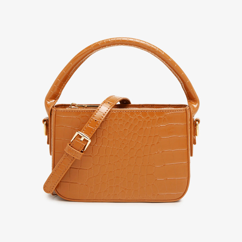 Women’s Croc Print Mini Handbags in Vegan Leather image