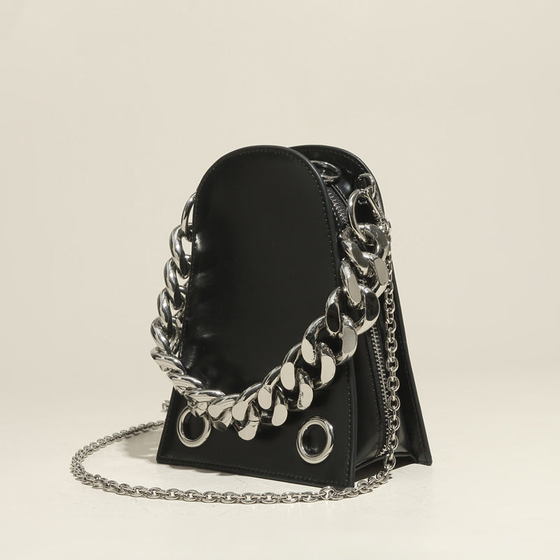 Women’s Small Genuine Leather Chains Bags image