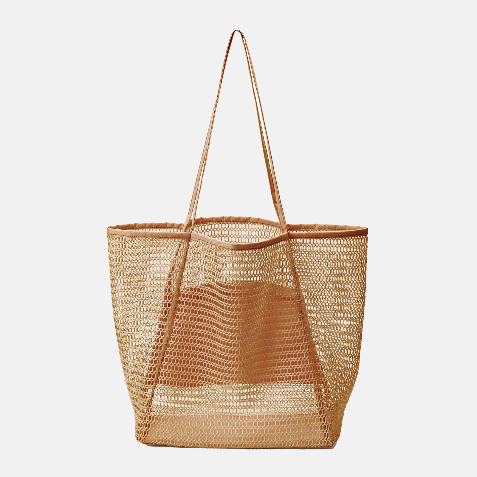 Women’s Large Mesh Beach Tote Bags image