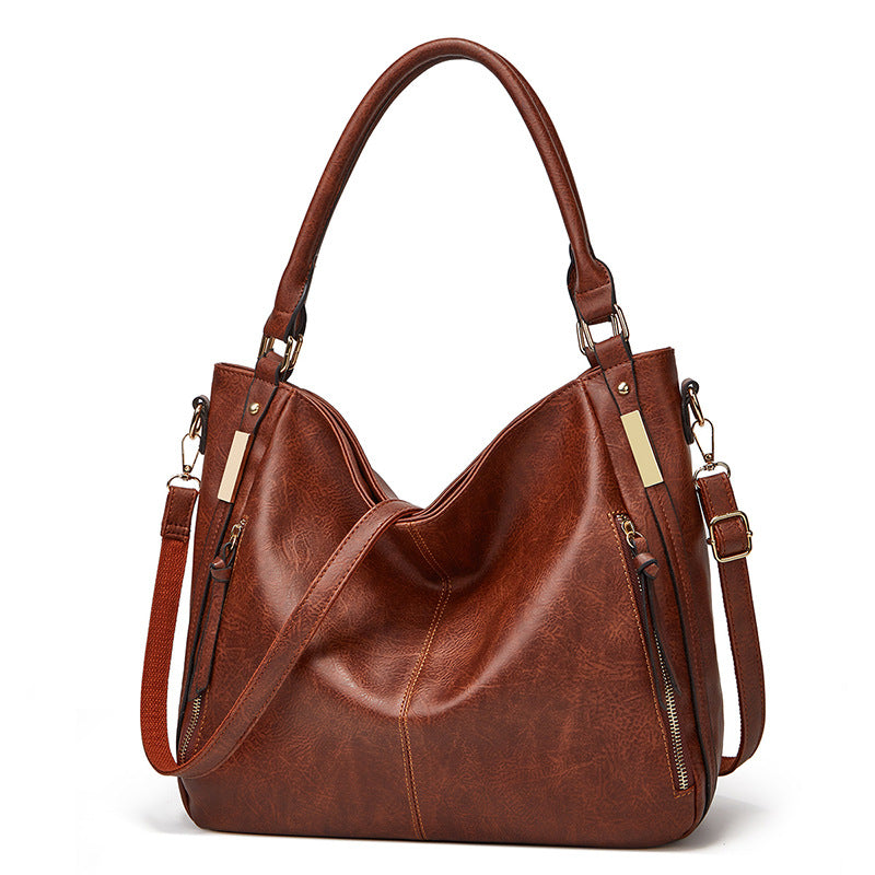 Women’s Large Hobo Tote Bags in Vegan Leather image 2