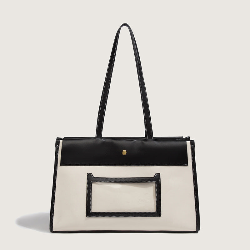 Women’s Minimal Tote Bags in Vegan Leather image 2