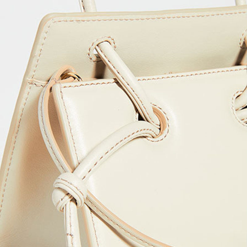Women’s String Genuine Leather Mini Handbags image 2