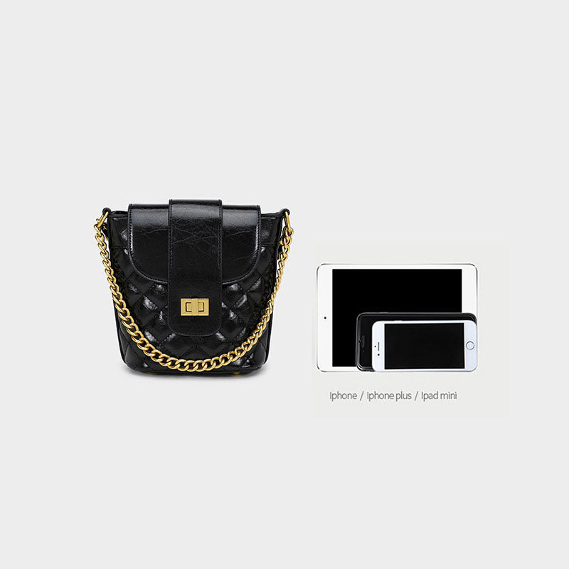 Women’s Quilted Flap Mini Crossbody Bags image 5