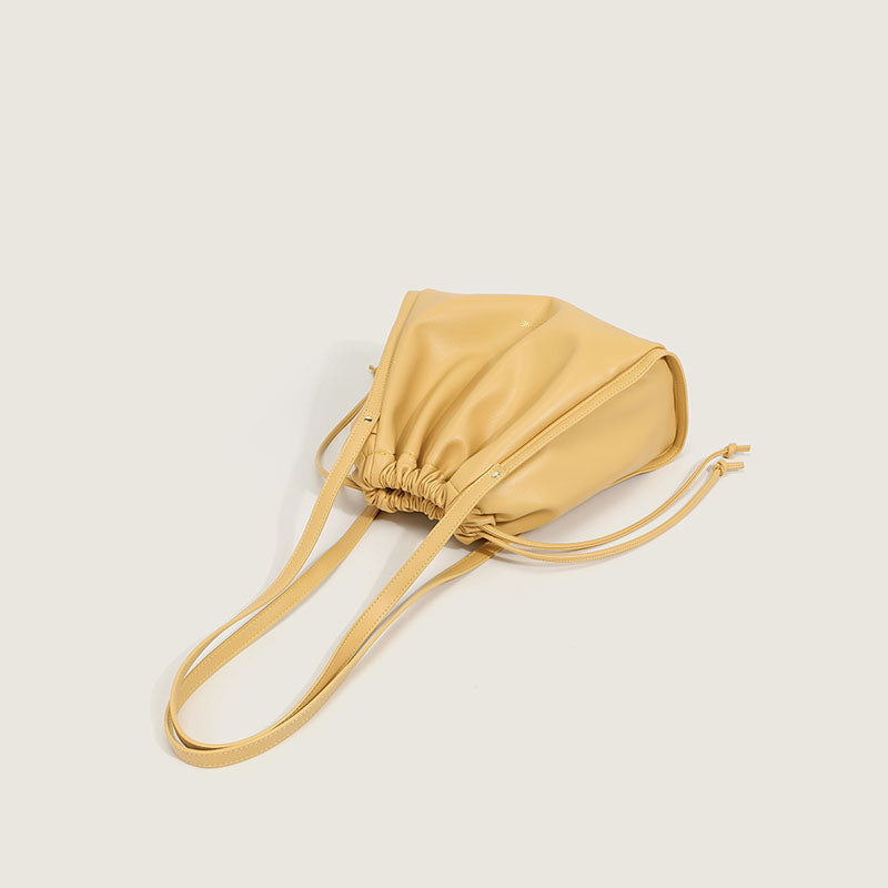 Women’s Shoulder Tote Bags with Drawstring image 4