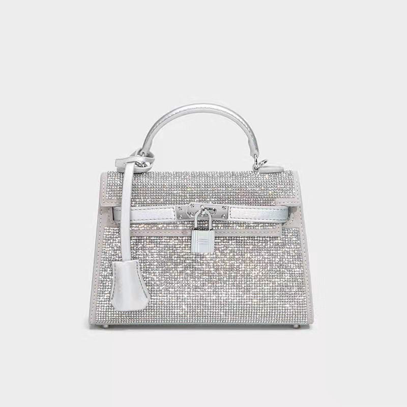 Women’s Rhinestones Evening Clutch Bags with Crossbody Strap image