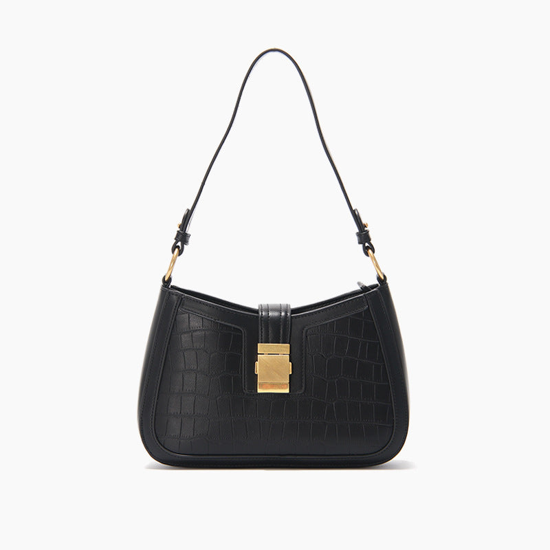 Women’s Croc Baguette Bags in Vegan Leather image 7