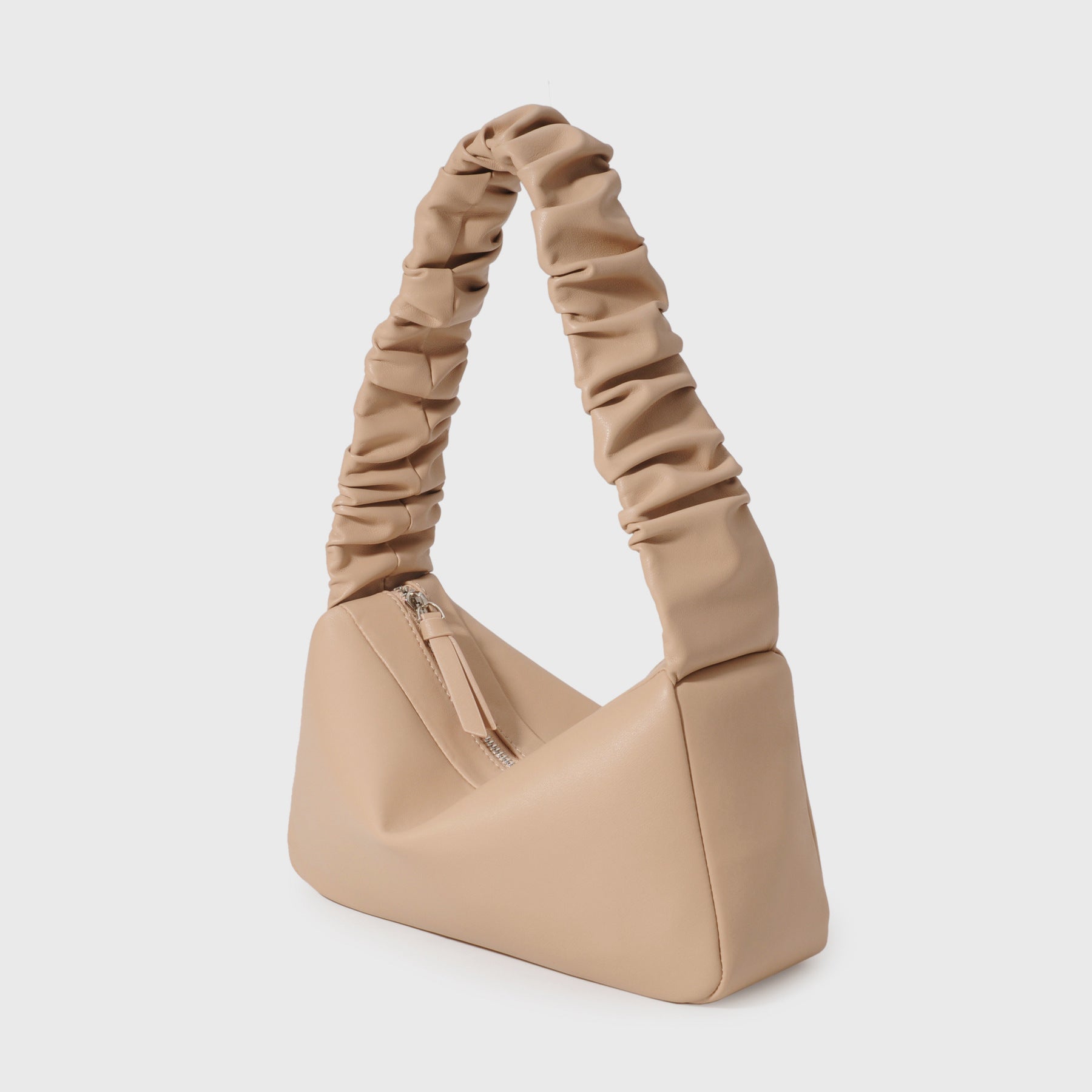 Women’s Slouchy Leather Baguette Bags image 4