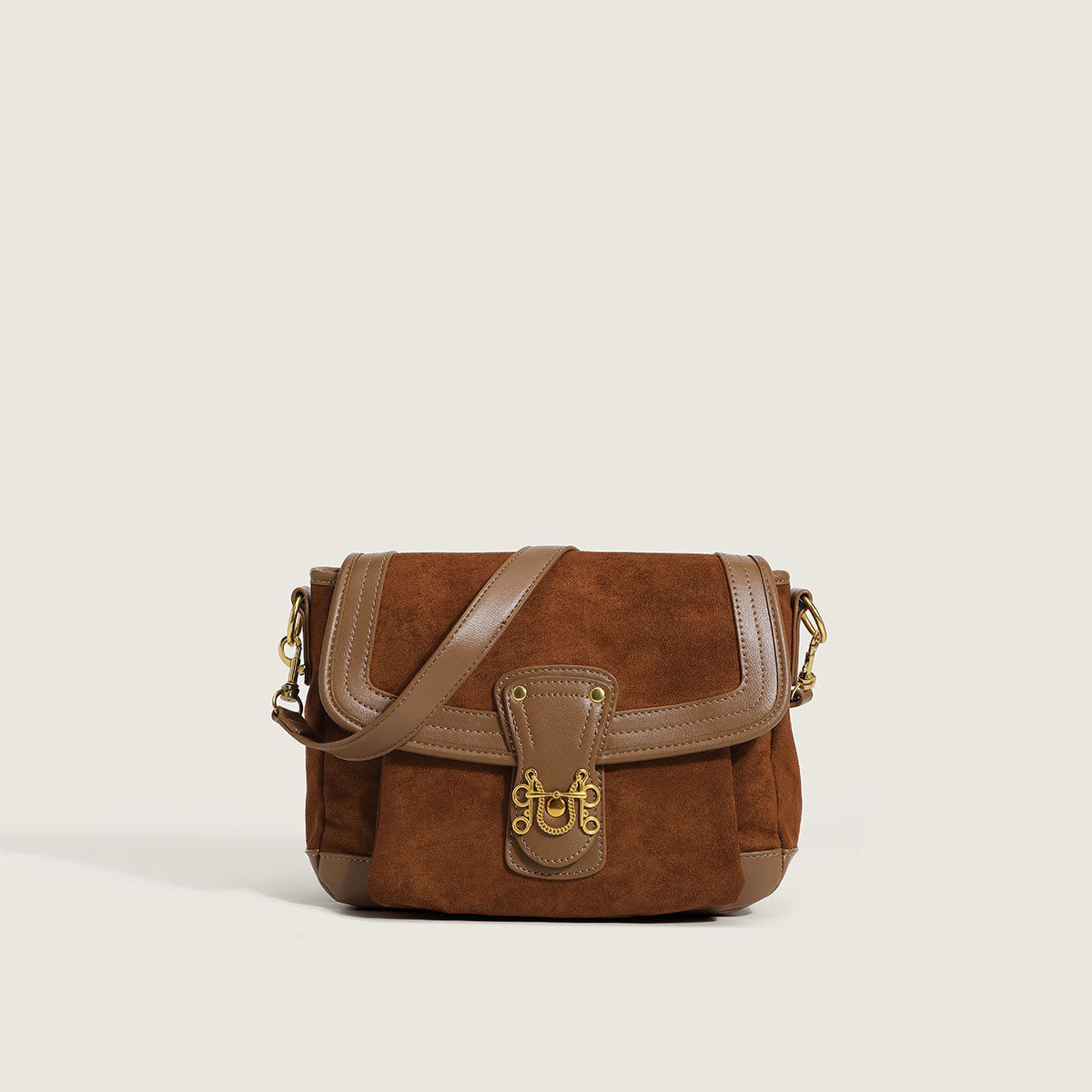 Women’s Faux Suede Messenger Bags image