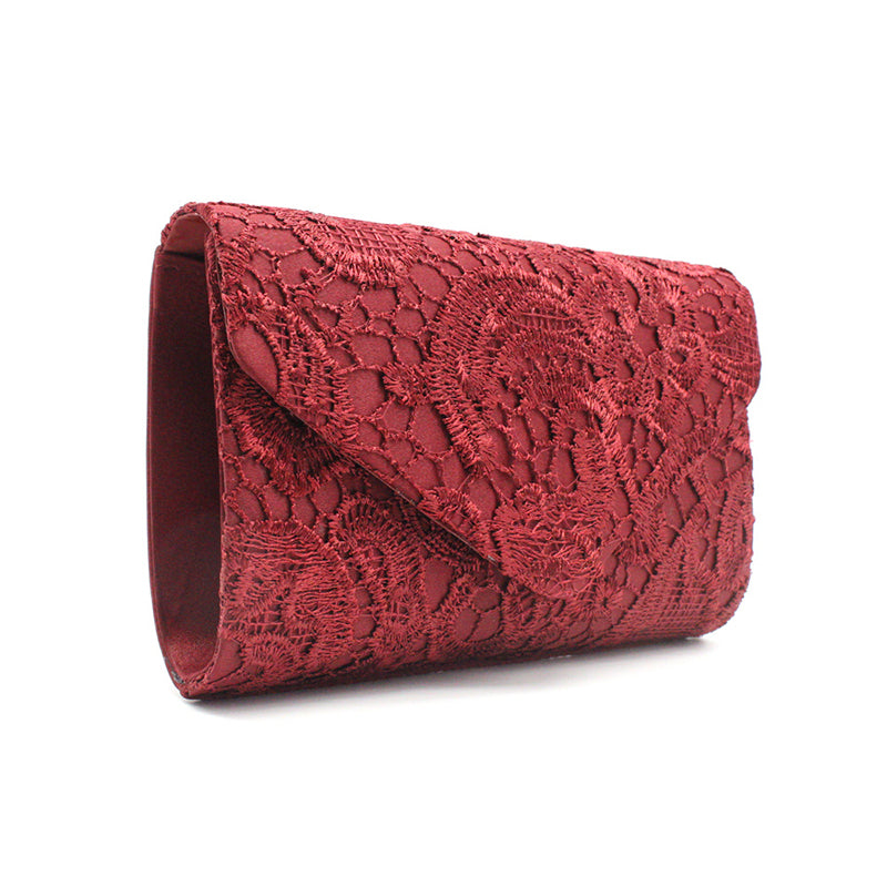 Women’s Lace Envolope Evening Clutch Bags Bridal Bags image 10