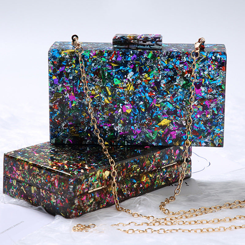 Women’s Sequined Square Evening Clutch Bags image 5
