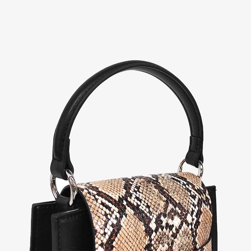 Women’s Python Genuine Leather Handbags with Shoulder Strap image 4