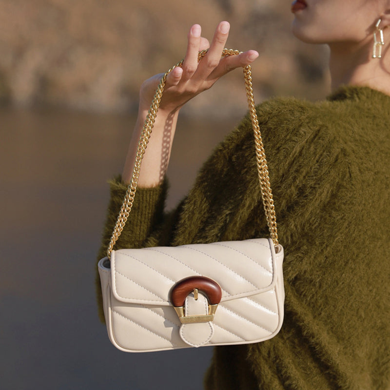 Women’s Quiilted Buckle Mini Crossbody Bags image 5