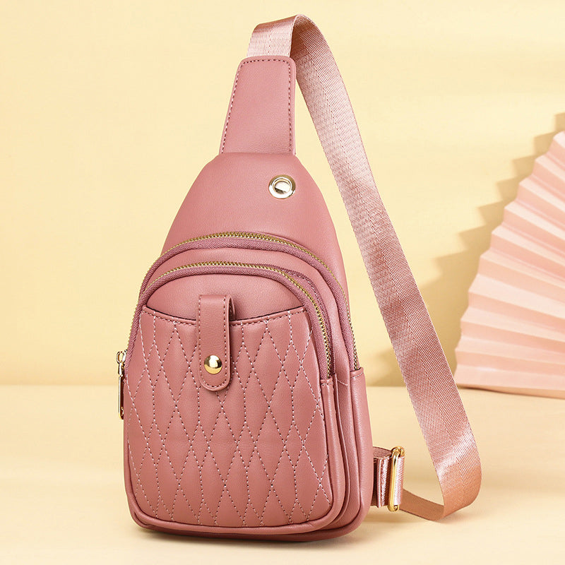 Women’s Quilted Multi-Pockets Sling Bags image 3
