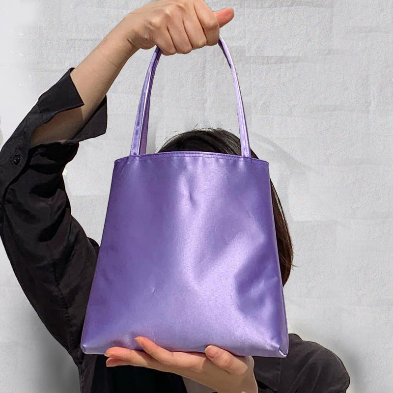 Women’s Satin Silk Tote Bags image 3