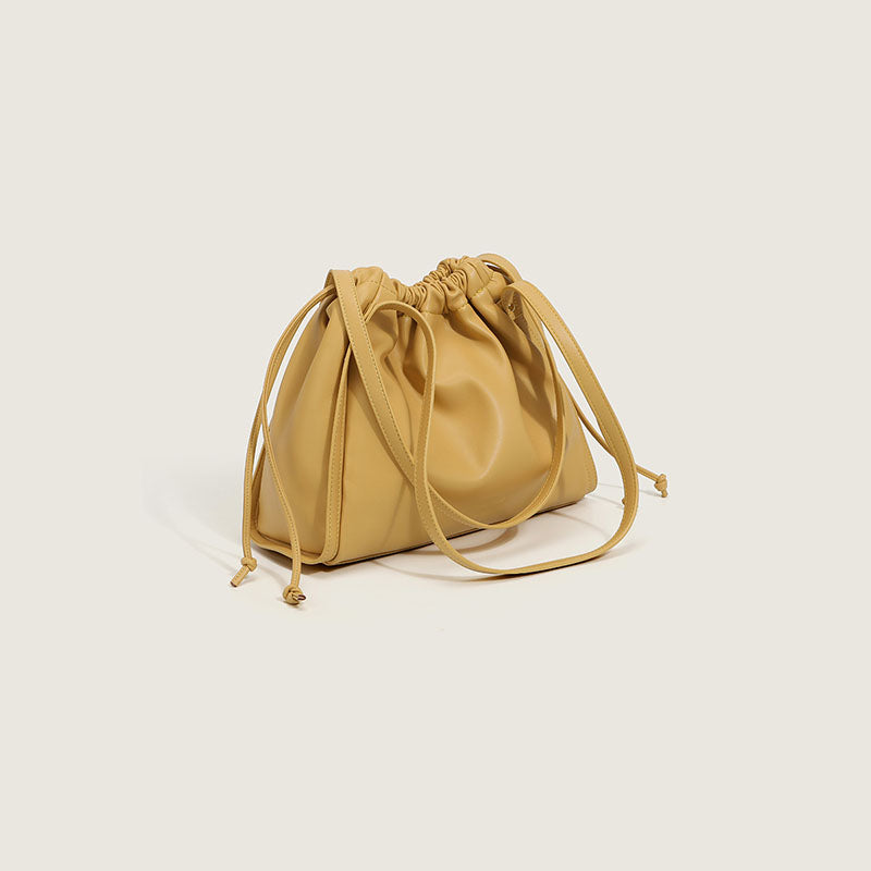 Women’s Shoulder Tote Bags with Drawstring image 5