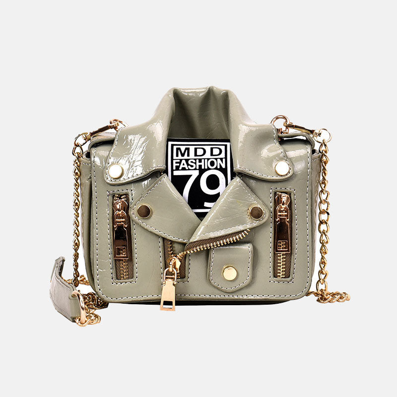 Women’s Jacket Flap Crossbody Bags in Vegan Leather image 5
