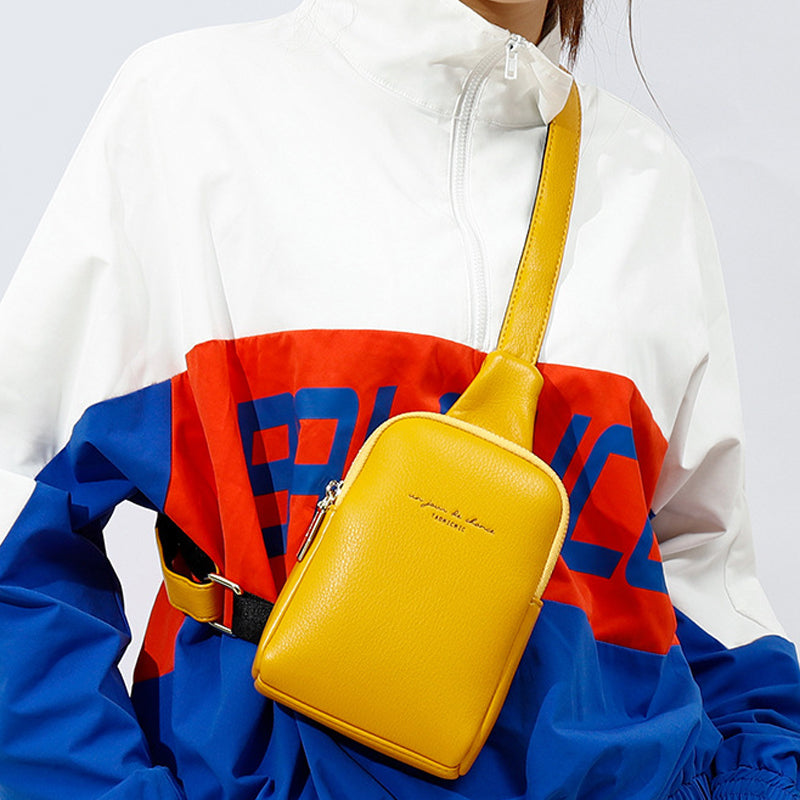 Women’s One Strap Crossbody Sling Bags in Vegan Leather image 3