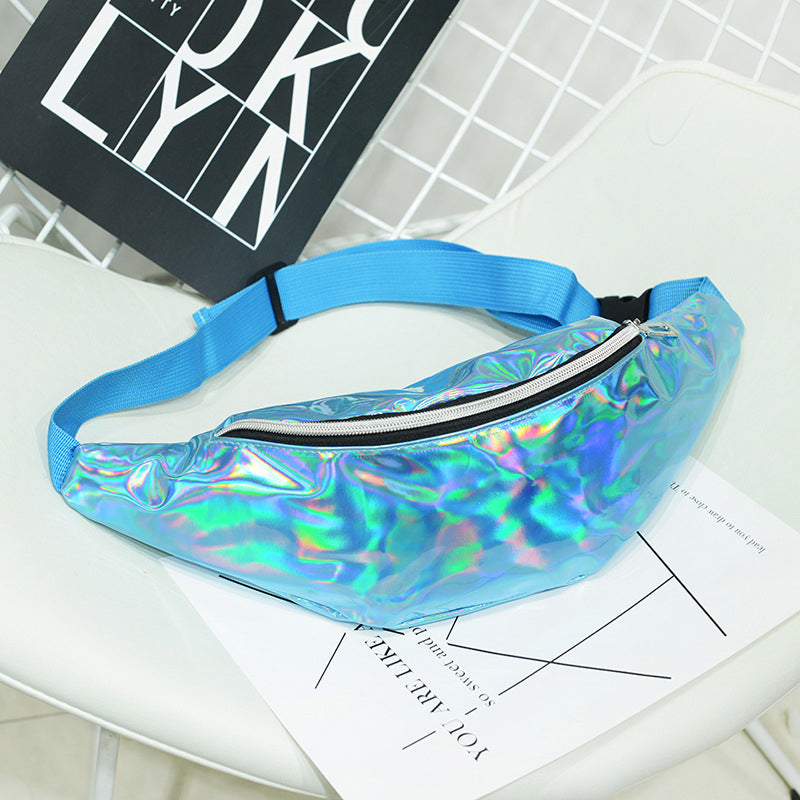 Women’s Holographic Slouchy Waist Pack Belt Bags image 4