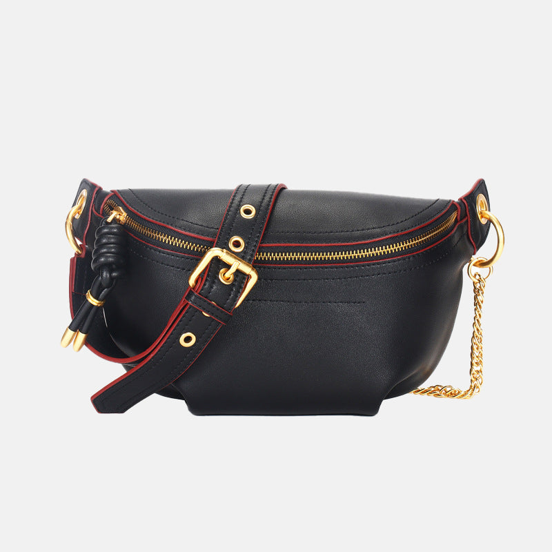 Women’s Minimal Genuine Leather Fanny Packs image