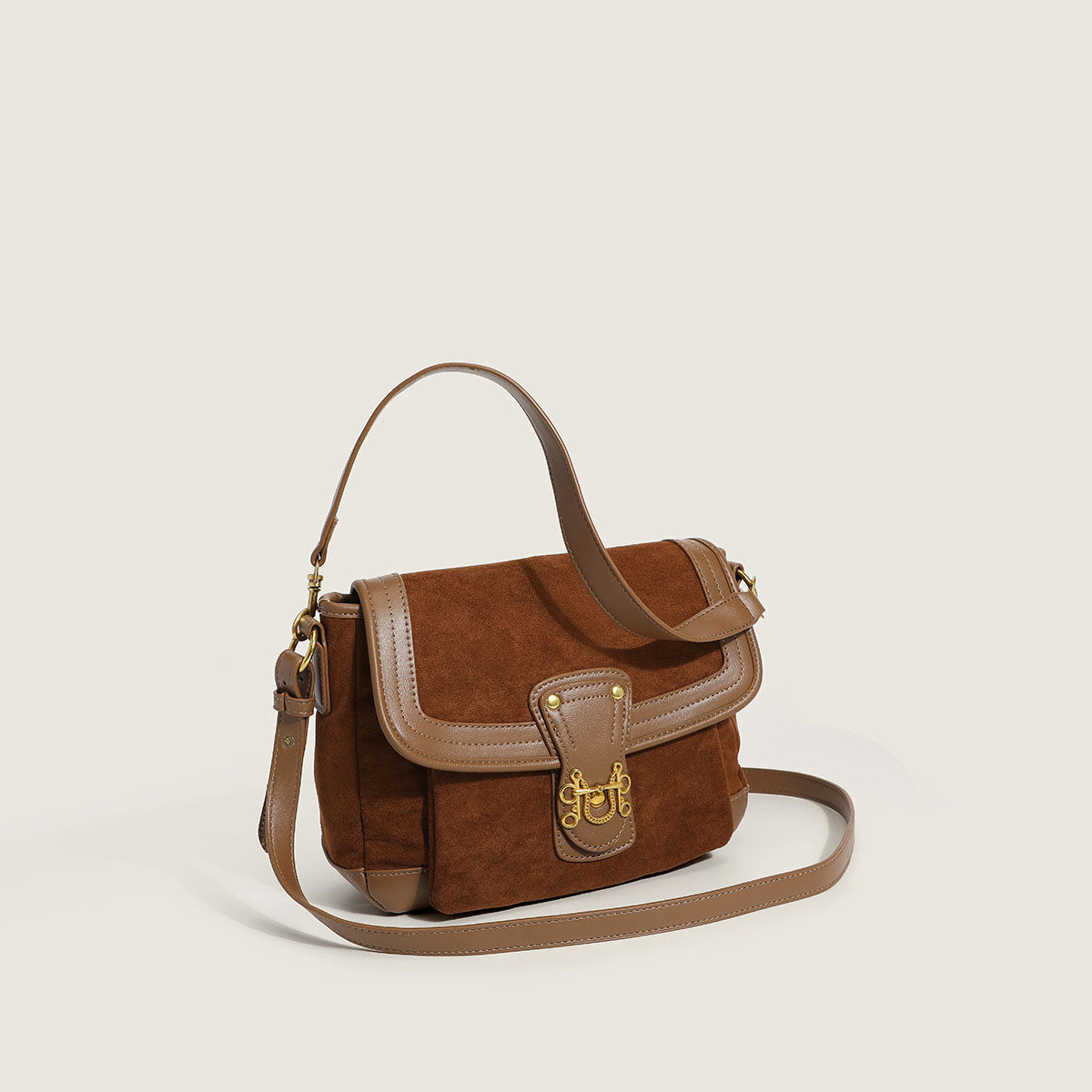 Women’s Faux Suede Messenger Bags image 2