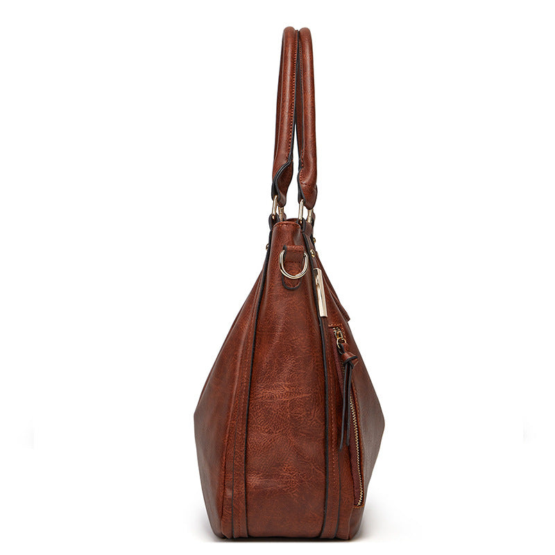 Women’s Large Hobo Tote Bags in Vegan Leather image 3