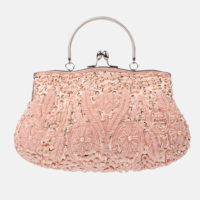Women’s Beaded Sequined Evening Clutch Bags image 7