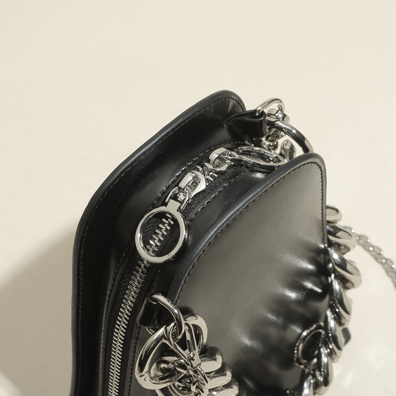 Women’s Small Genuine Leather Chains Bags image 4