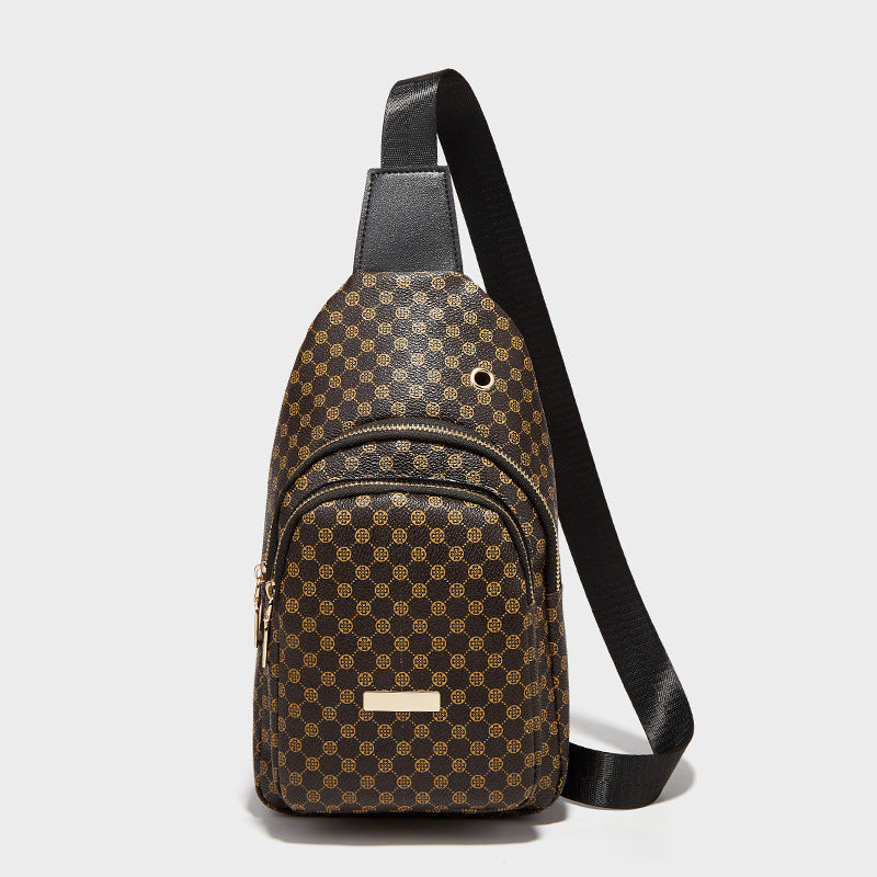 Women’s Printed Multi-Pockets Crossbody Sling Bags image