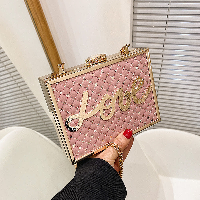 Women’s Quilted Love Small Evening Bags image 2