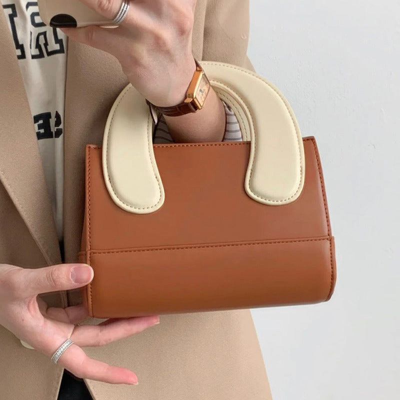 Women’s Genuine Leather Small Crossbody Clutch Bucket Bags image 3