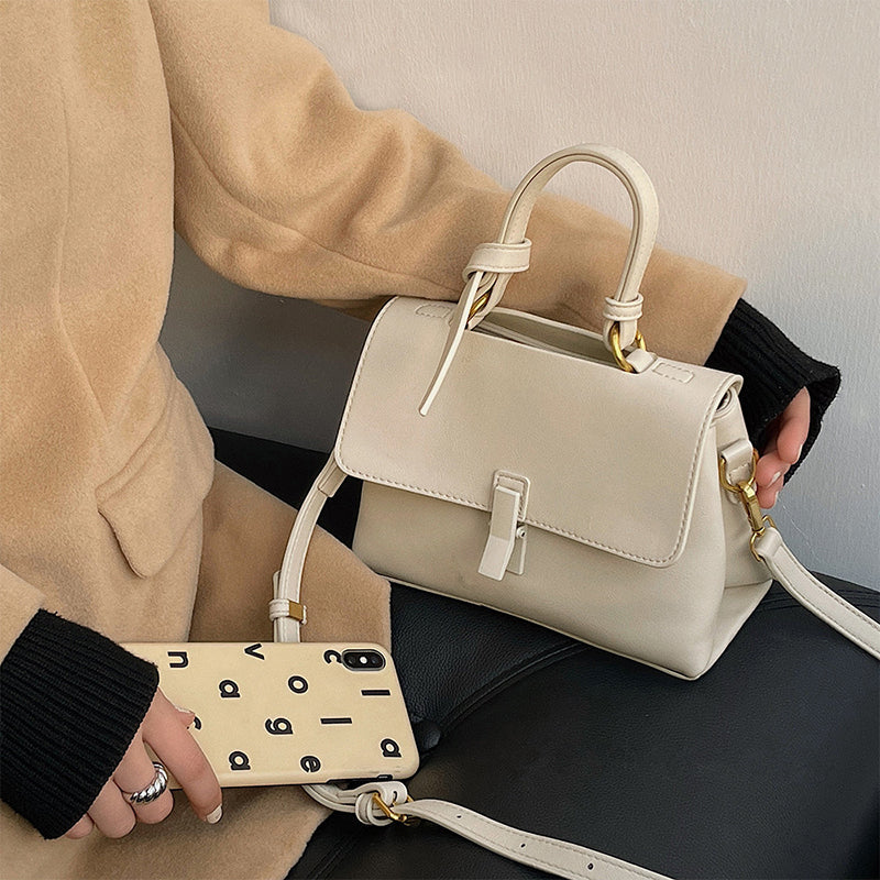 Women’s Small Top Handle Flap Shoulder Satchel Bags image 5