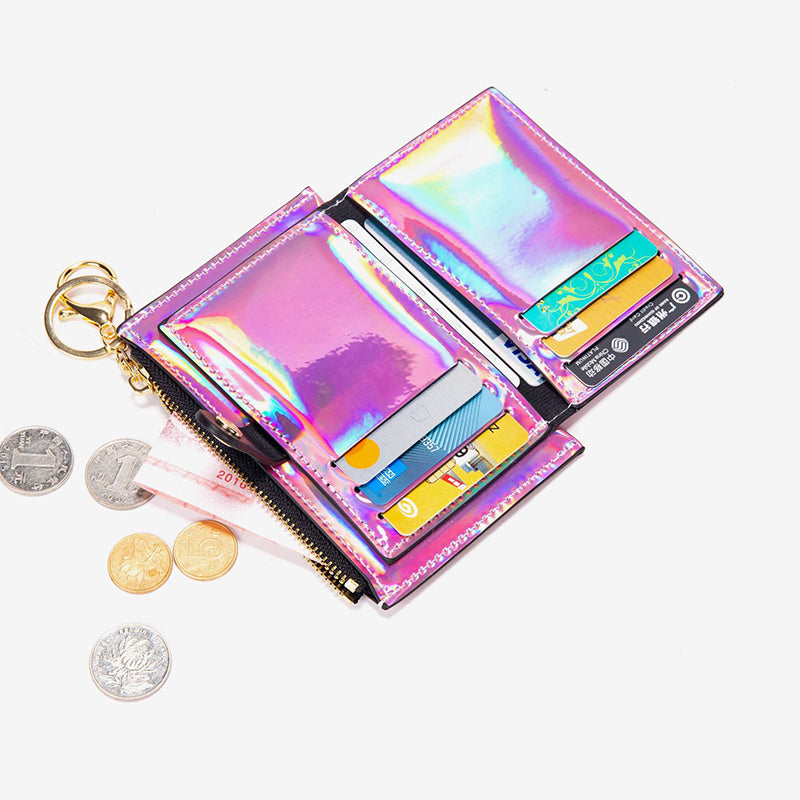 Women’s Holographic Mini Clutch Purse image 11