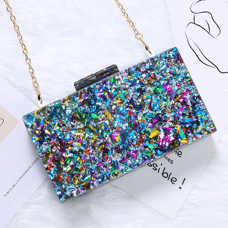 Women’s Sequined Square Evening Clutch Bags image 2
