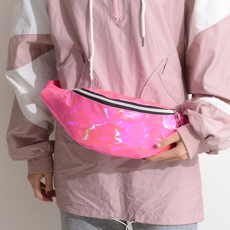 Women’s Holographic Slouchy Waist Pack Belt Bags image 14