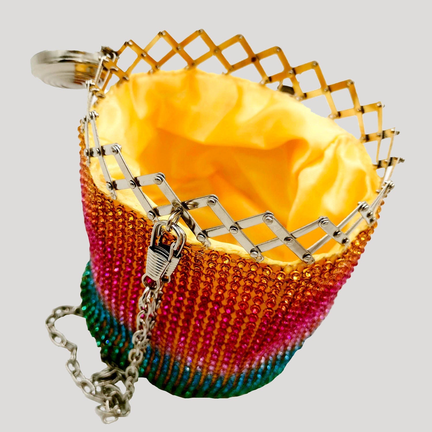 Women’s Party Grenade Rhinestone Mini Bags image 4