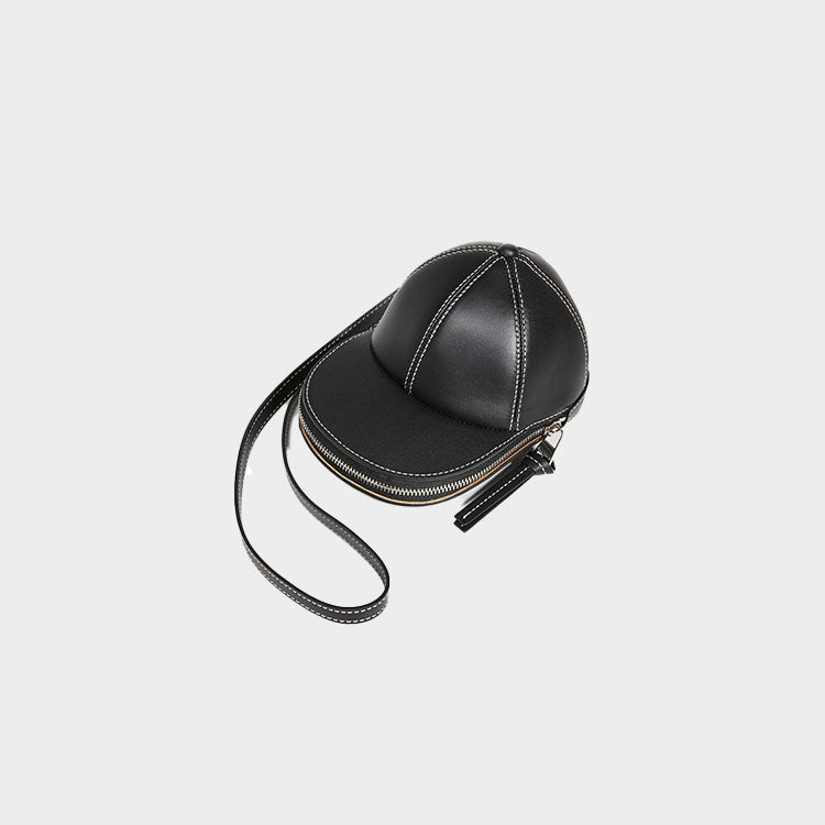 Women’s Hat Genuine Leather Crossbody Bags image