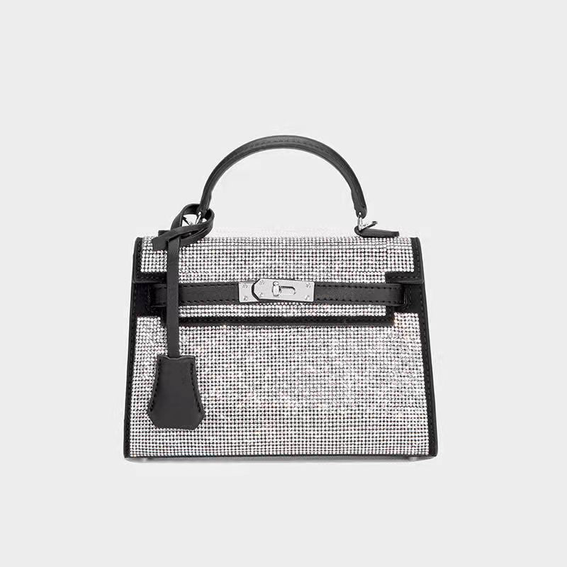 Women’s Rhinestones Evening Clutch Bags with Crossbody Strap image 4