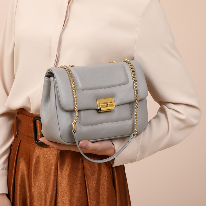 Women’s Genuine Leather Puffer Convertible Crossbody Bags image 7