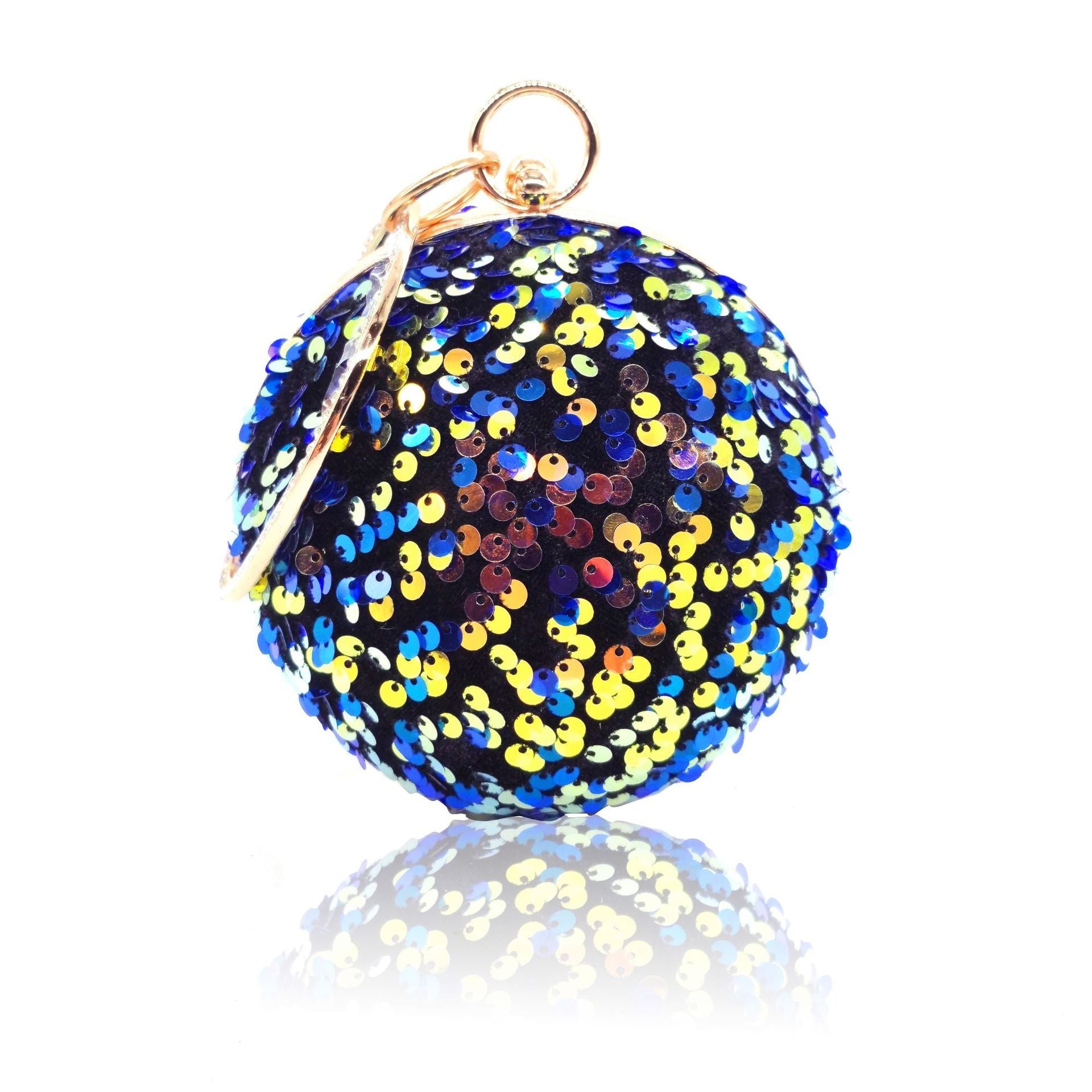 Women’s Sequined Peacock Evening Clutch image