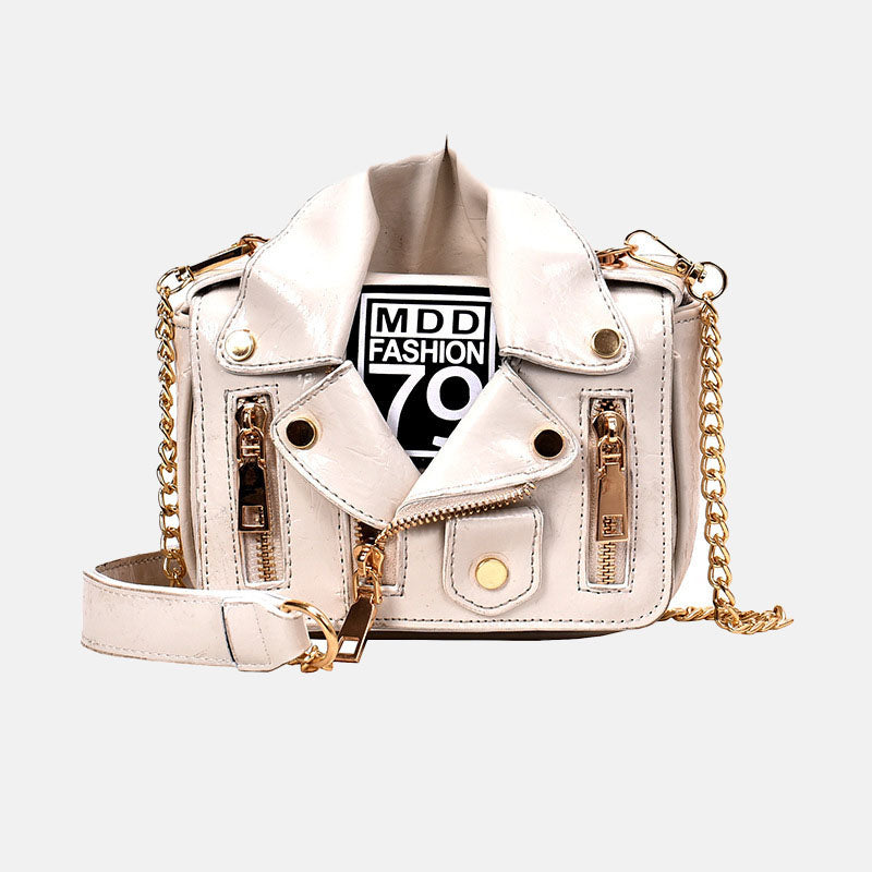 Women’s Jacket Flap Crossbody Bags in Vegan Leather image 3