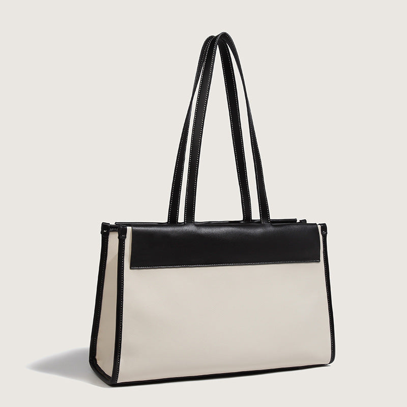 Women’s Minimal Tote Bags in Vegan Leather image 4