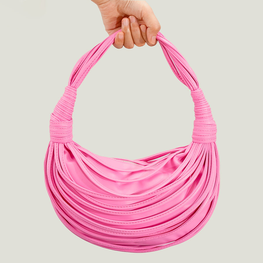 Women’s Noodles Knotted Top Handle Clutch Bags image 2