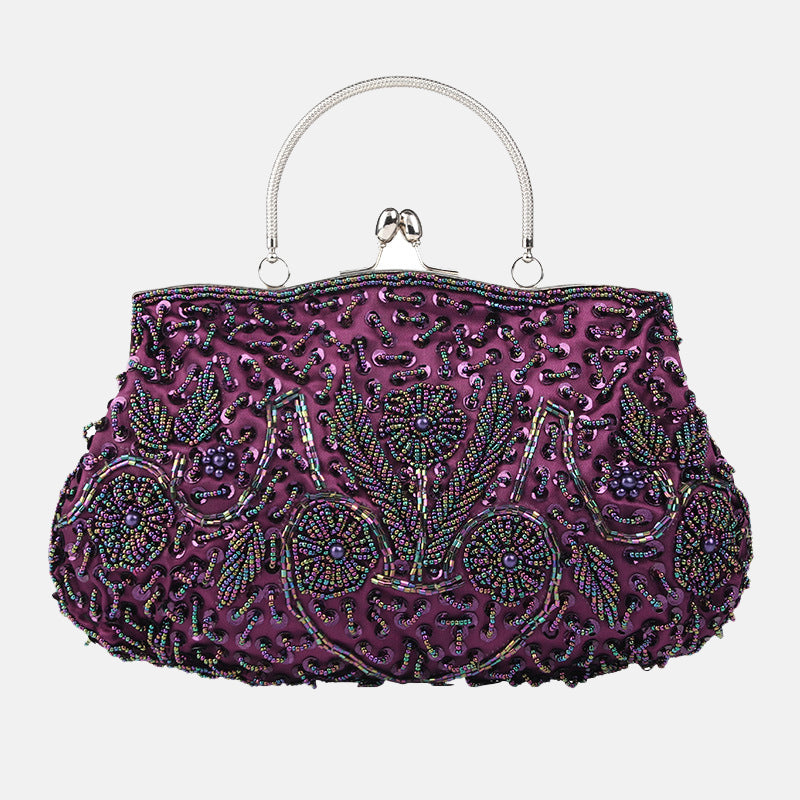 Women’s Beaded Sequined Evening Clutch Bags image 8
