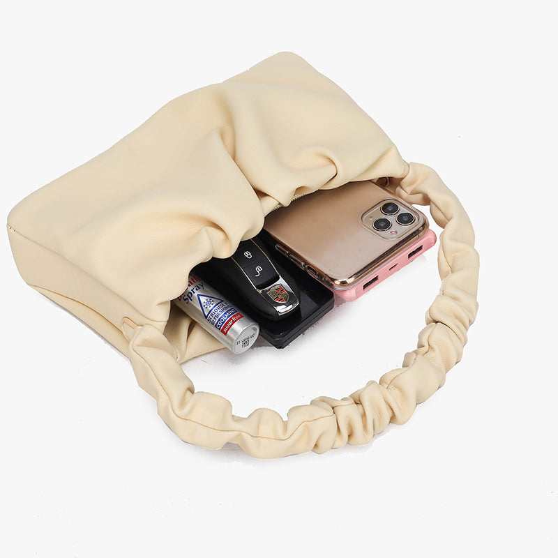 Women’s Slouch Vegan Leather Baguette Bags image 2