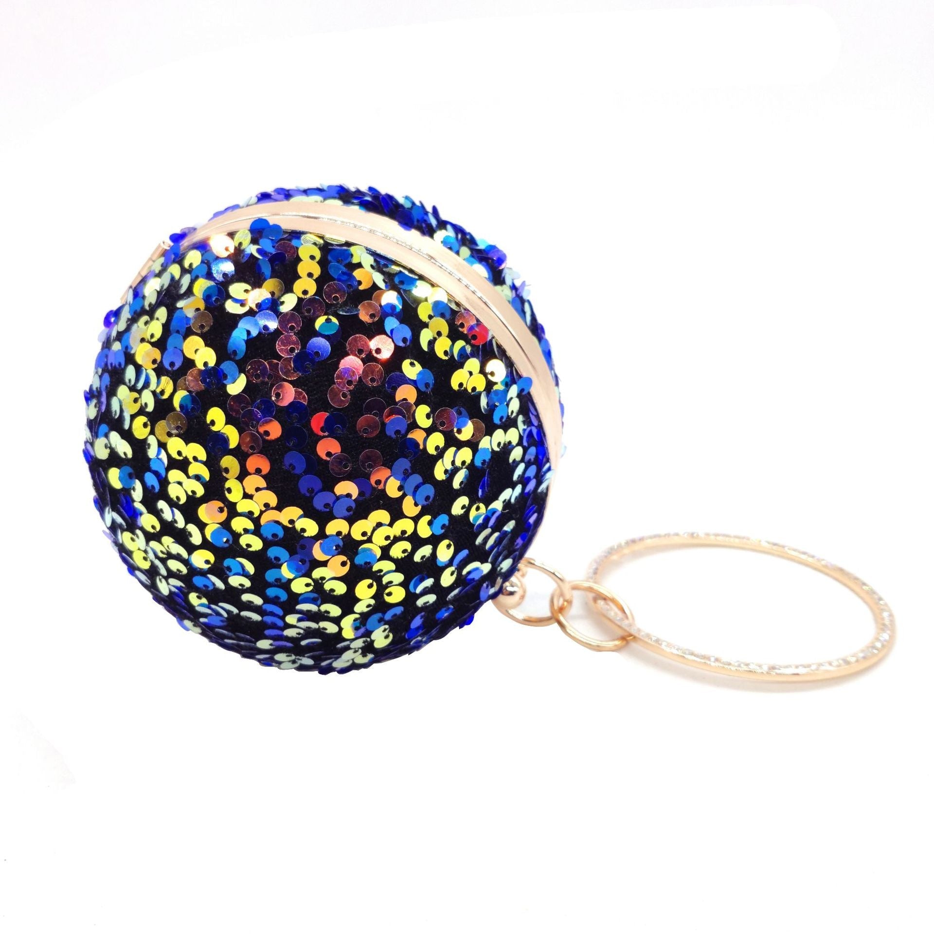 Women’s Sequined Peacock Evening Clutch image 4