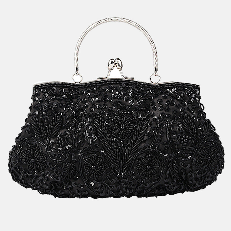 Women’s Beaded Sequined Evening Clutch Bags image 9